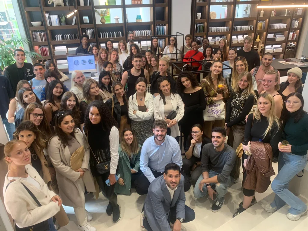 Interior Students in Cosentino Málaga