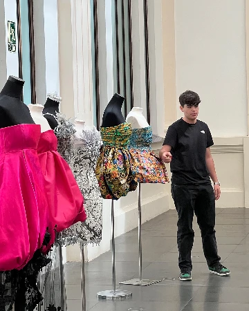 Fashion Recreation presentation at the Museo Automovilistico y de la Moda de Málga