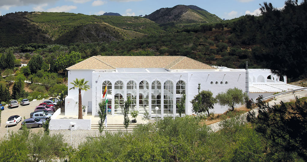 Marbella design academy facilities building vista - Marbella Design Academy