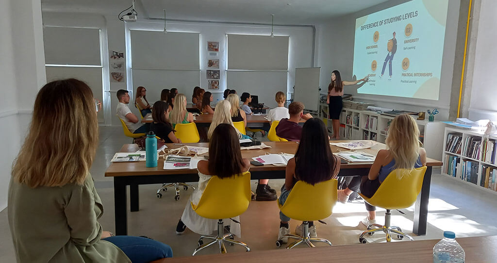 Marbella design academy facilities classroom teacher students - Marbella Design Academy