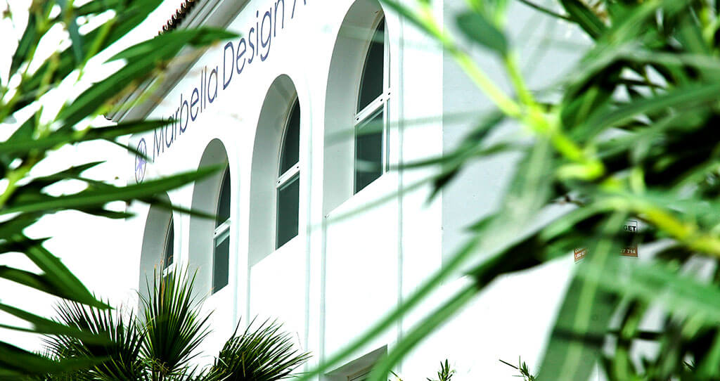 Marbella design academy facilities outdoors academy building close up - Marbella Design Academy